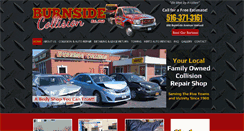 Desktop Screenshot of burnsidecollision.com